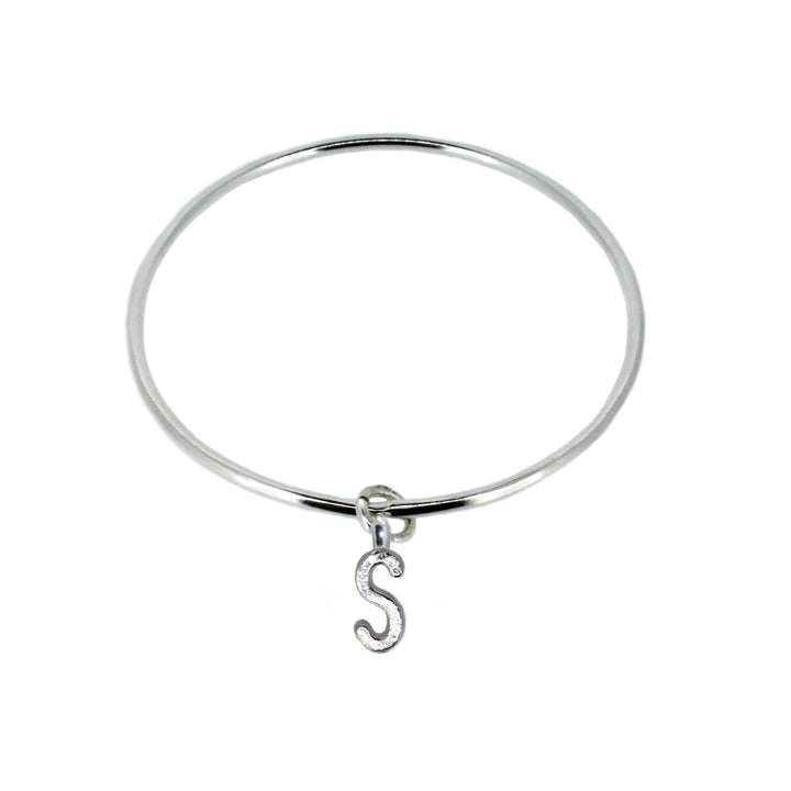 Alphabet Charm Bangle