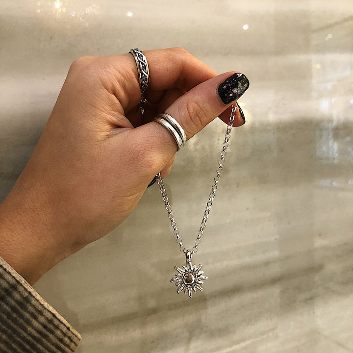Sun of Hope Charm Anklet