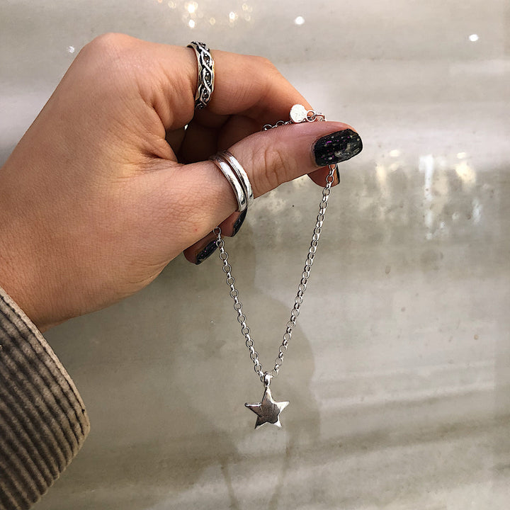 Star Charm Chain Bracelet
