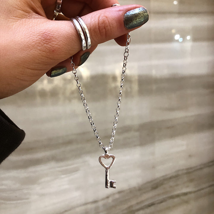 Key to my Heart Chain Bracelet