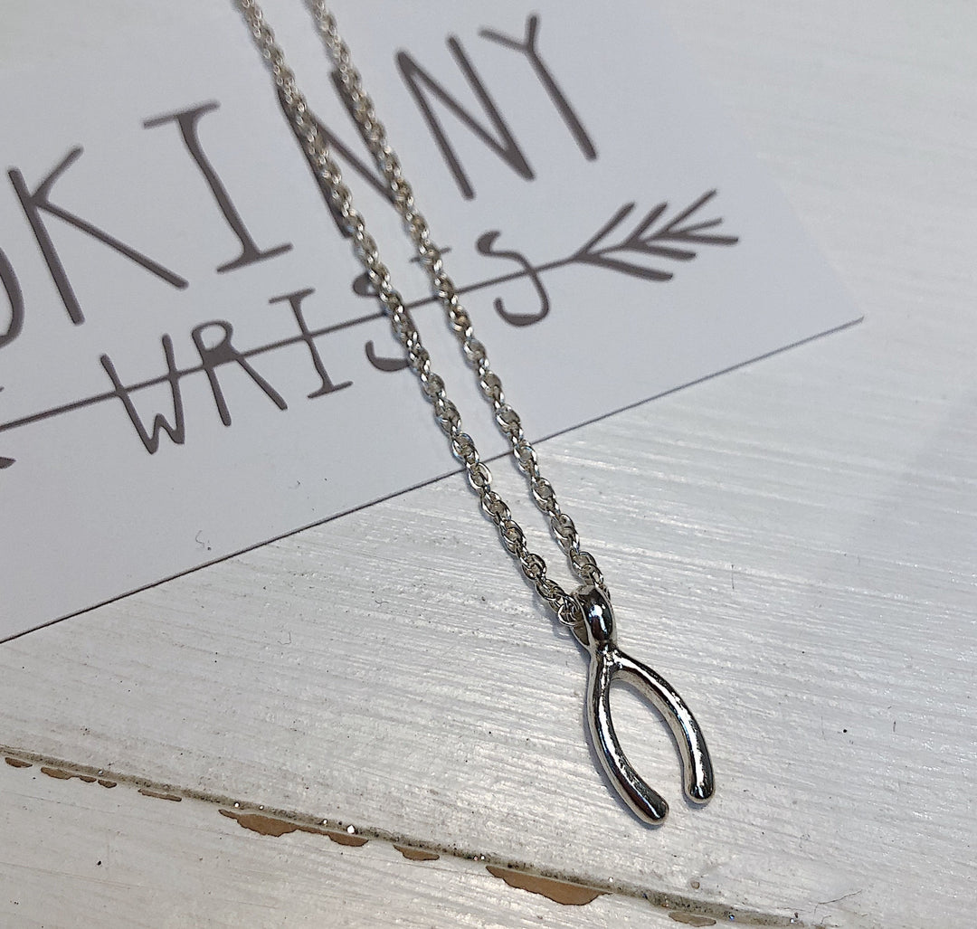 Wishbone Rope Chain Necklace