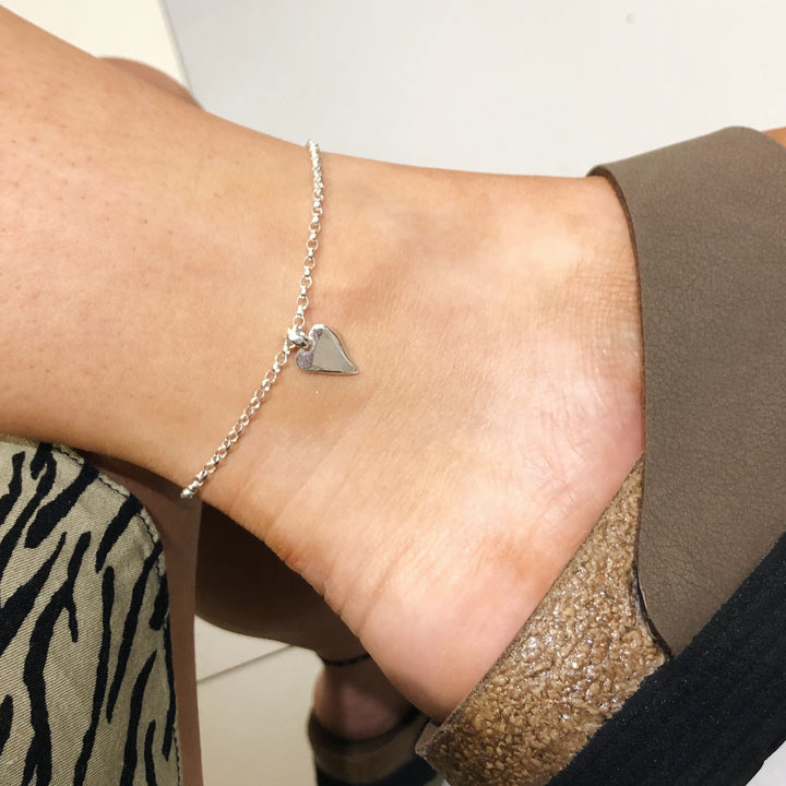 Heart Chain Anklet