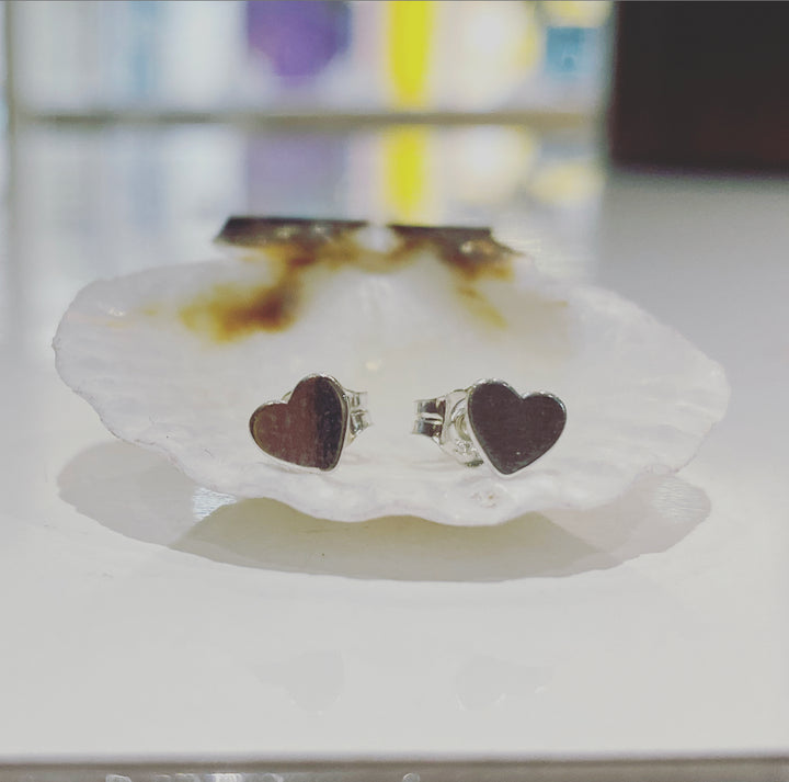 Mini Heart Studs