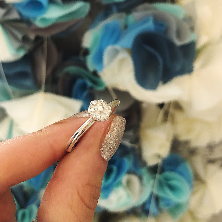 Daisy Charm Ring