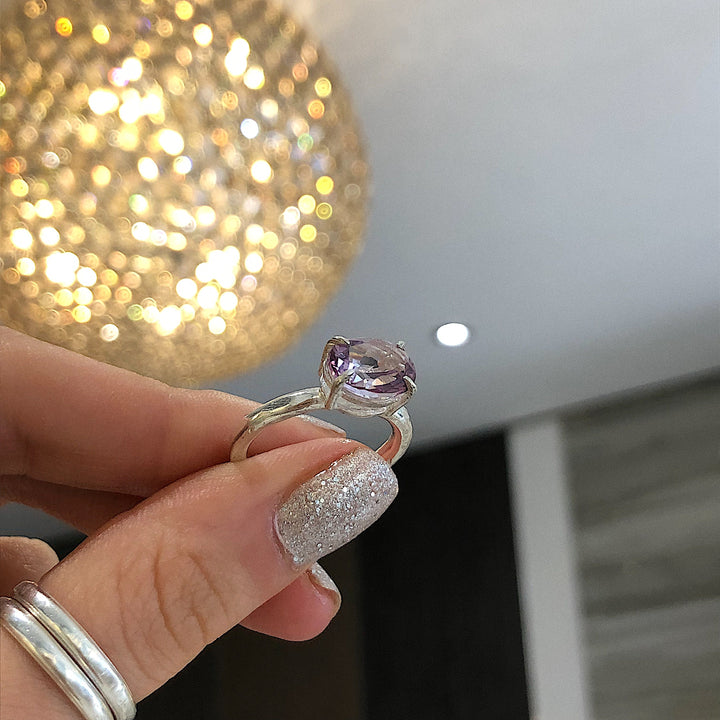 Maxi Amethyst Treasured Chest Ring