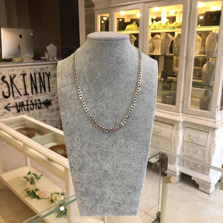 Chunky Cuban Curb Chain Necklace