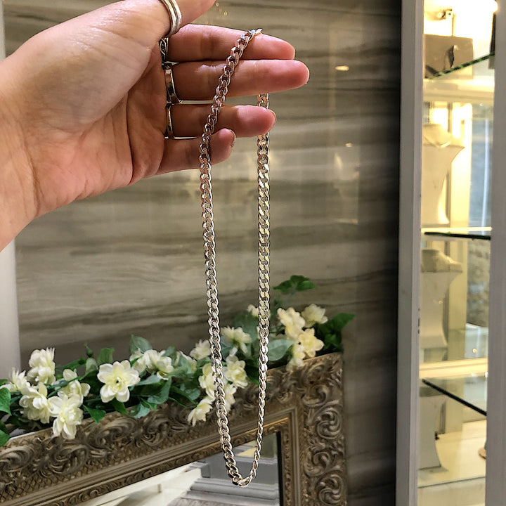 Chunky Cuban Curb Chain Necklace
