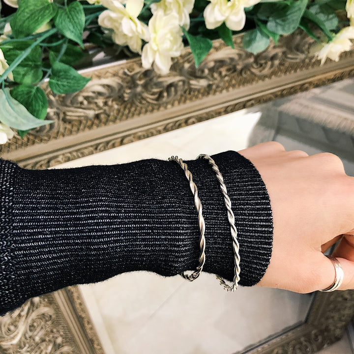 Twisted Bangles