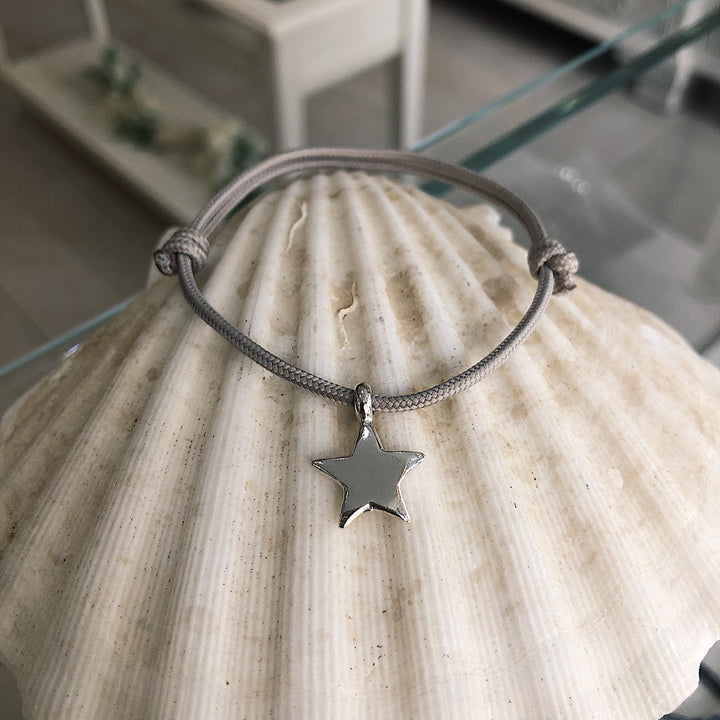 Star Charm Rope Bracelet