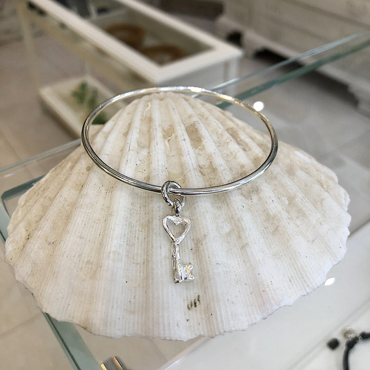 Key to my Heart  Charm Bangle
