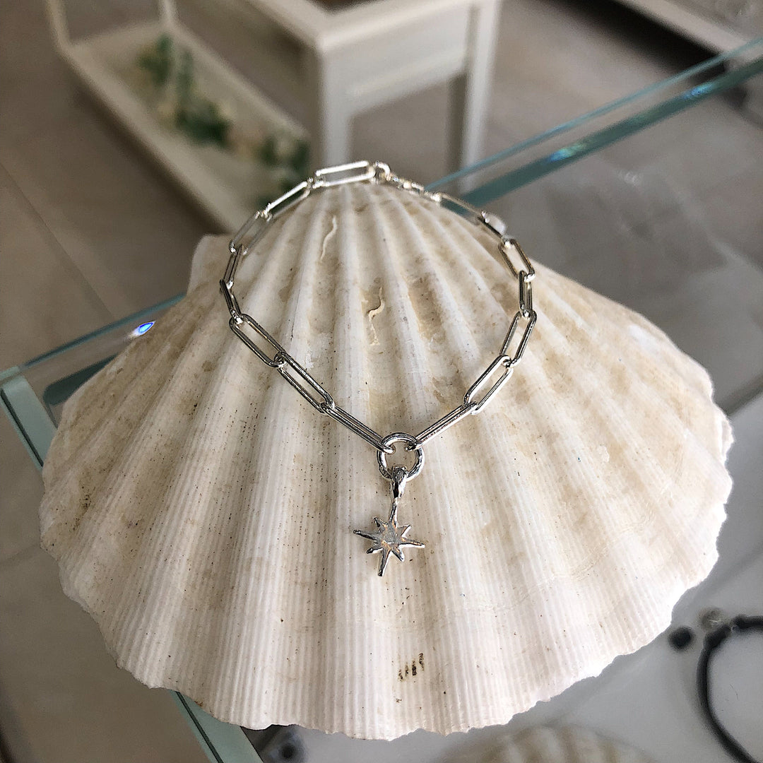 North Star Trace Chain Bracelet