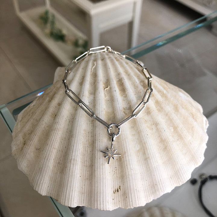 North Star Trace Chain Bracelet