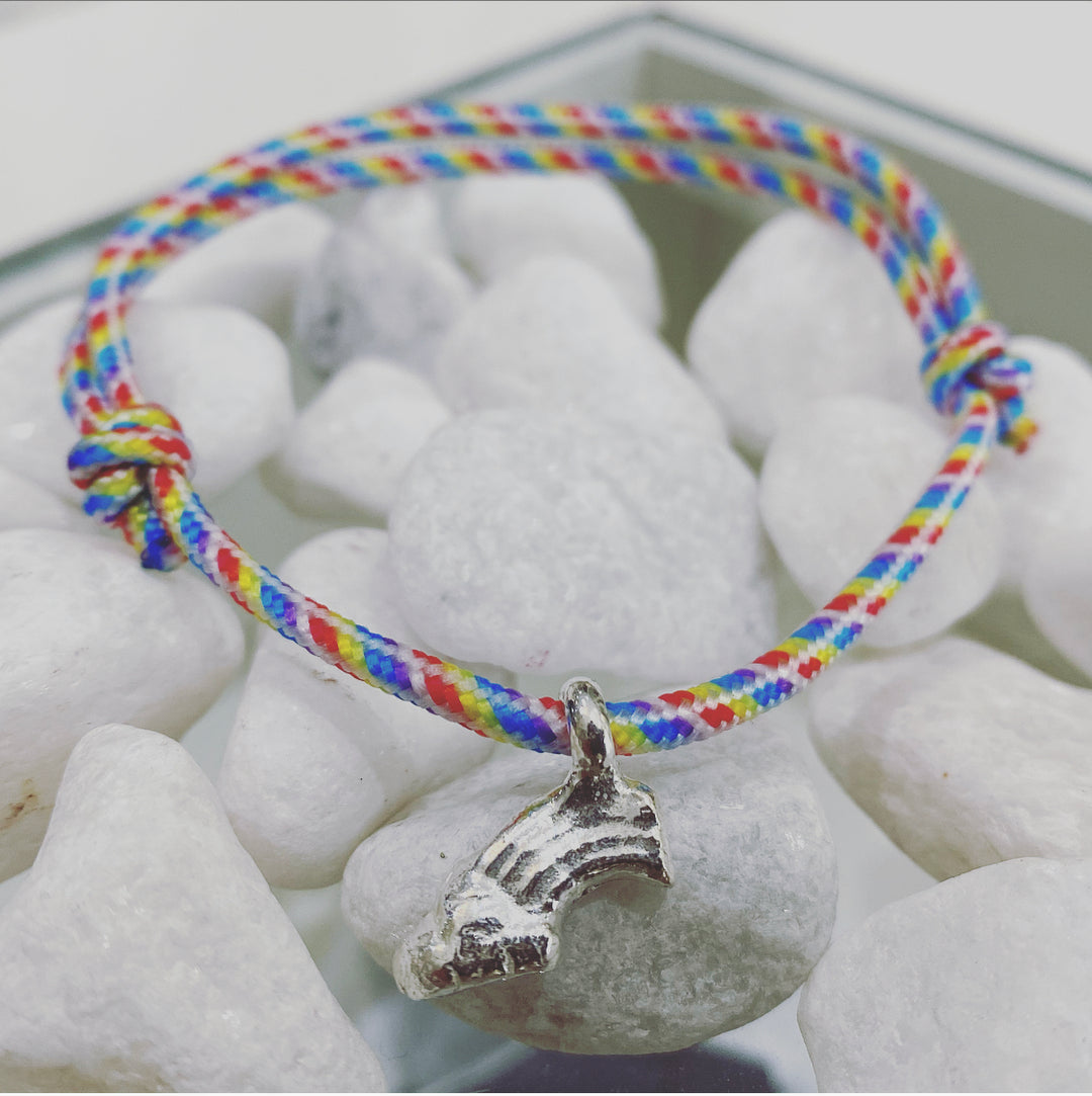 Rainbow Rope Bracelet