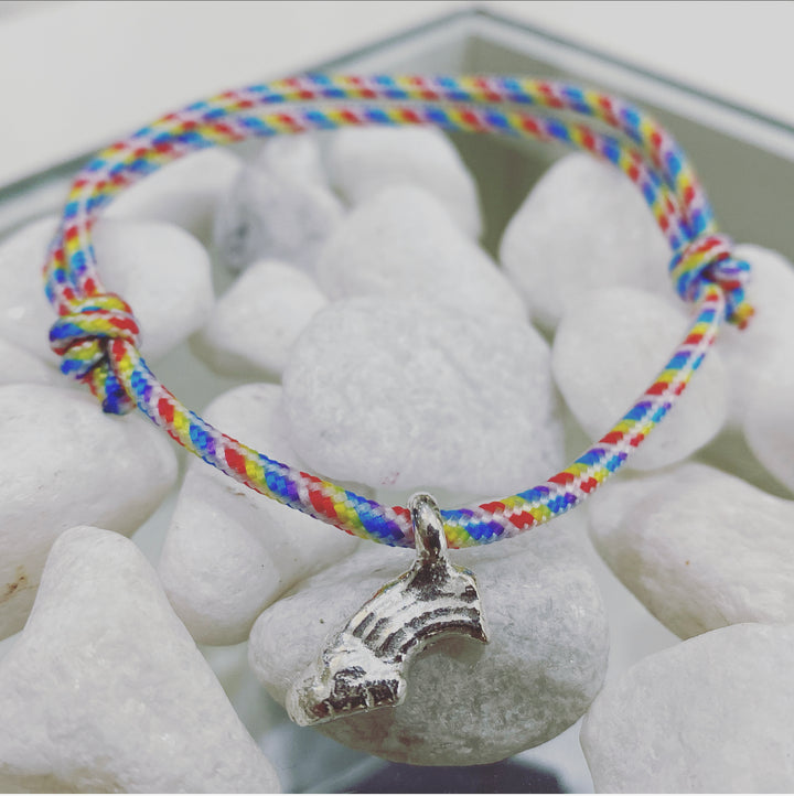 Rainbow Rope Bracelet