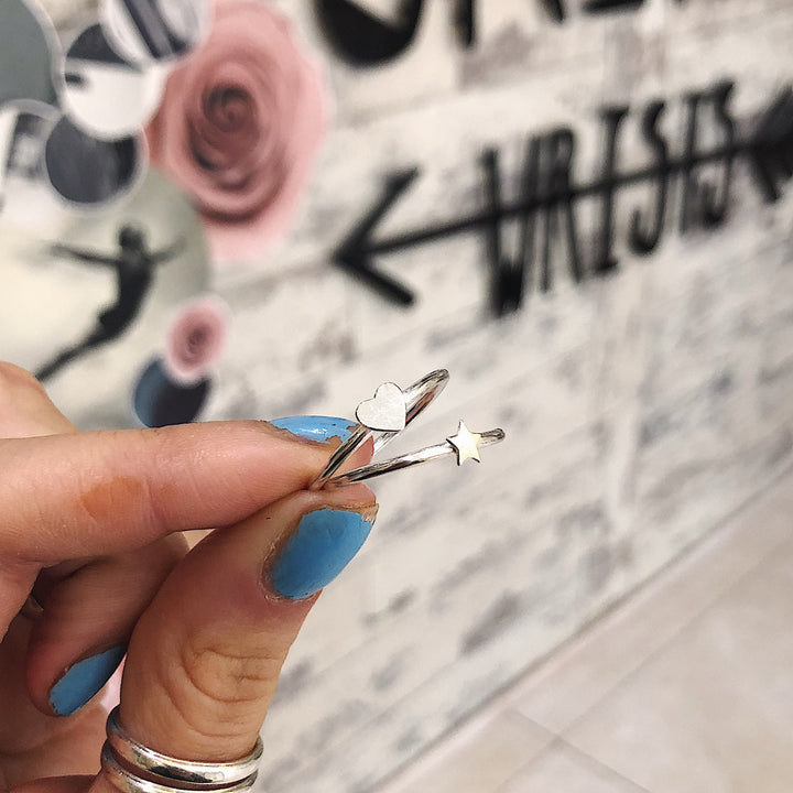 Skinny Mini Heart Ring