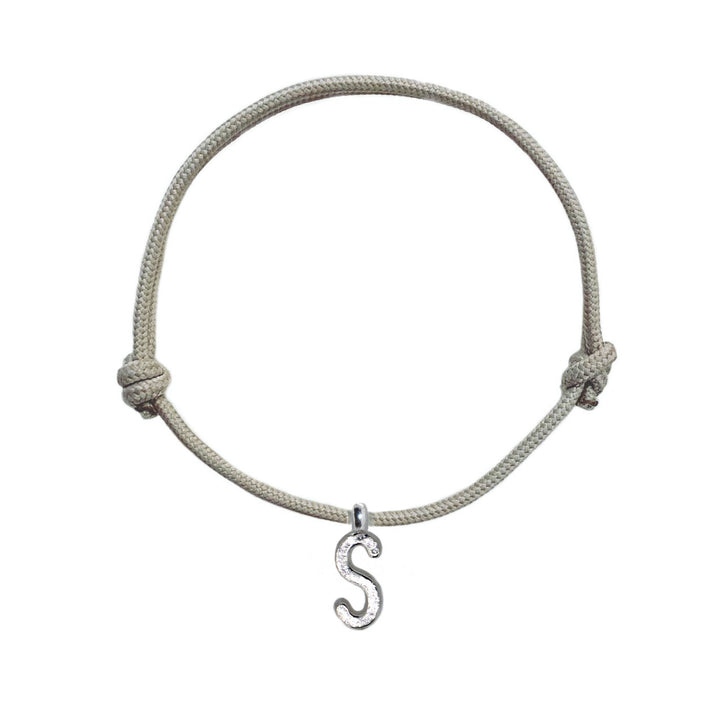Alphabet Rope Bracelet