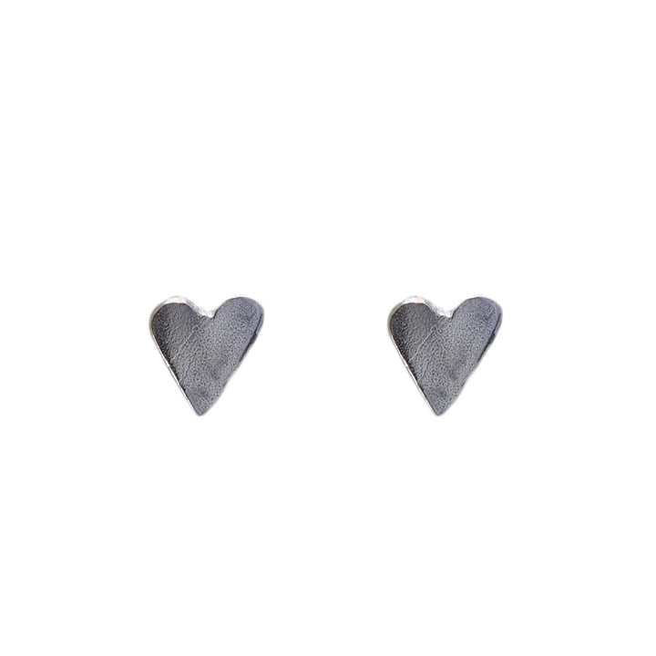Large Heart Studs