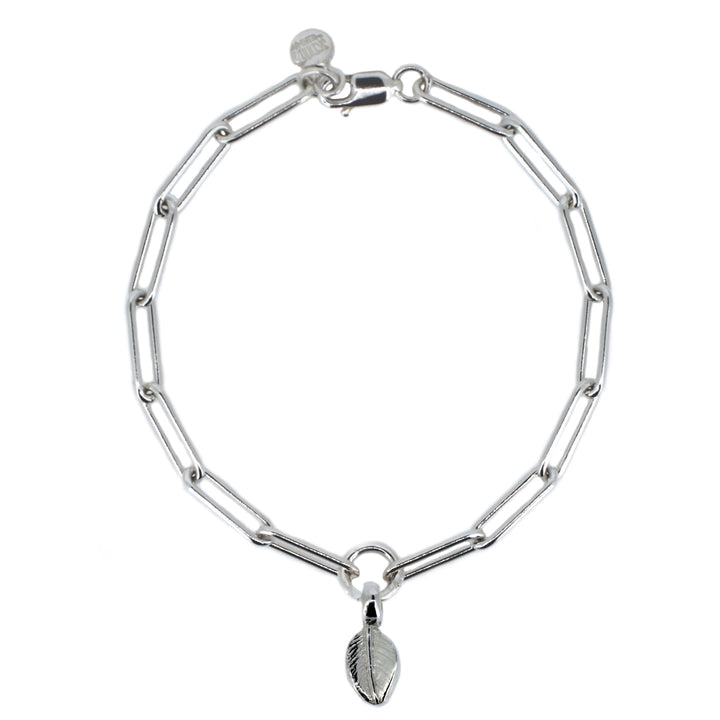 Leaf Trace Chain Bracelet