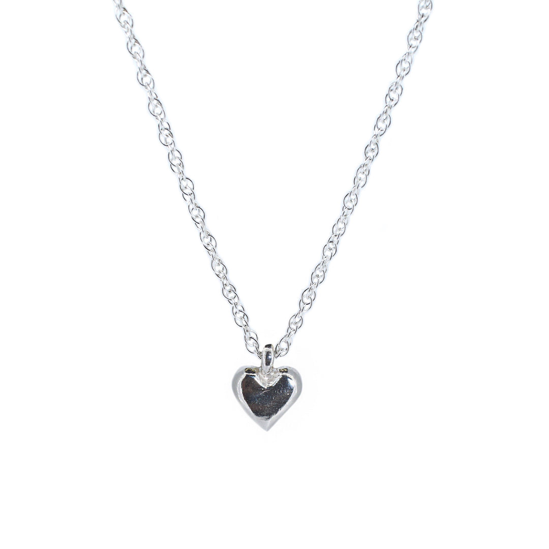Sweet Heart Rope Chain Necklace