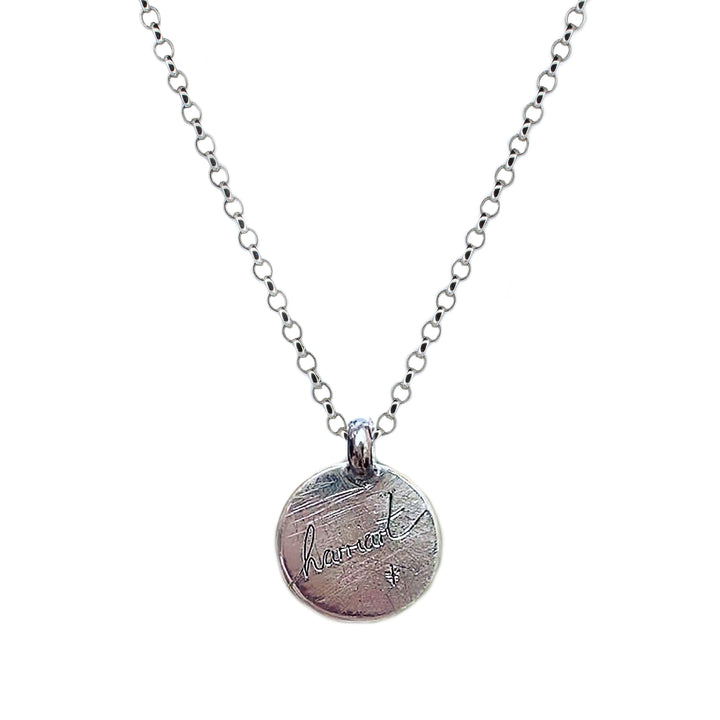 Personalised New Moon Necklace