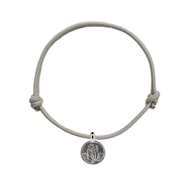 St Christopher Rope Bracelet