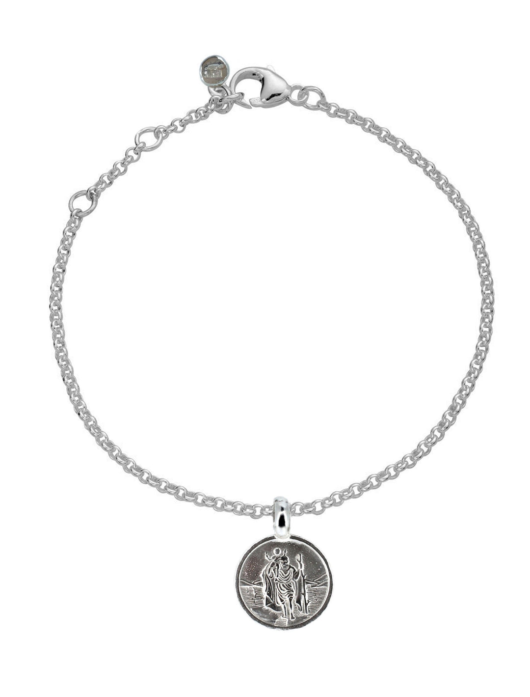 St Christopher Chain Anklet