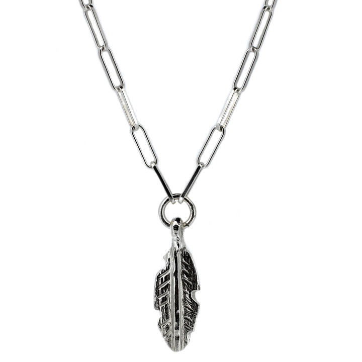 Feather Trace Chain Necklace