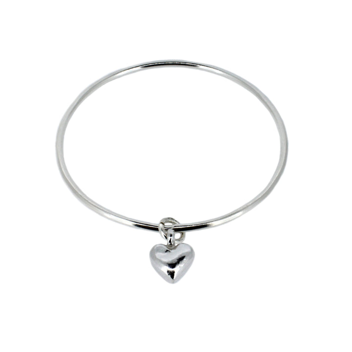 Sweet Heart Charm Bangle