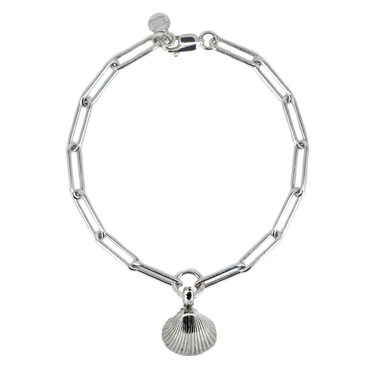 Shell trace bracelet