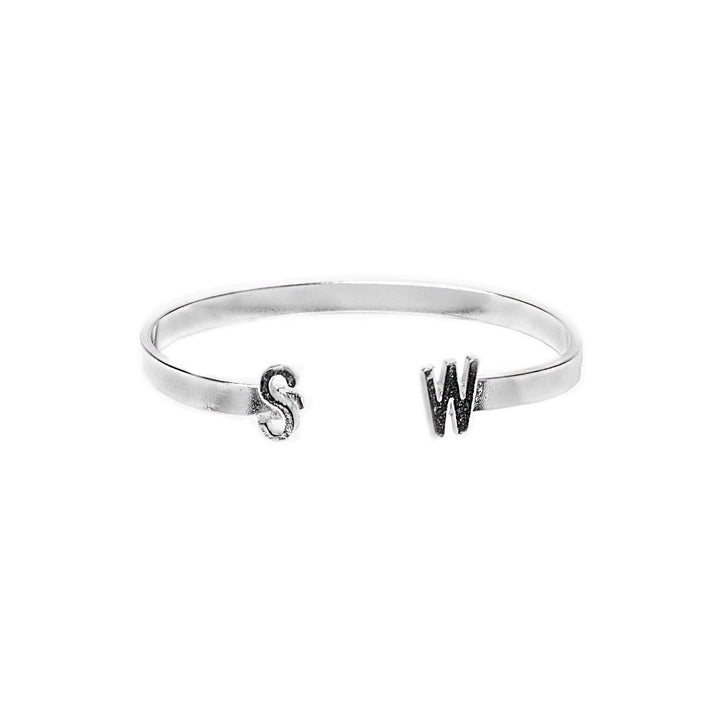 Initial Cuff Bangle