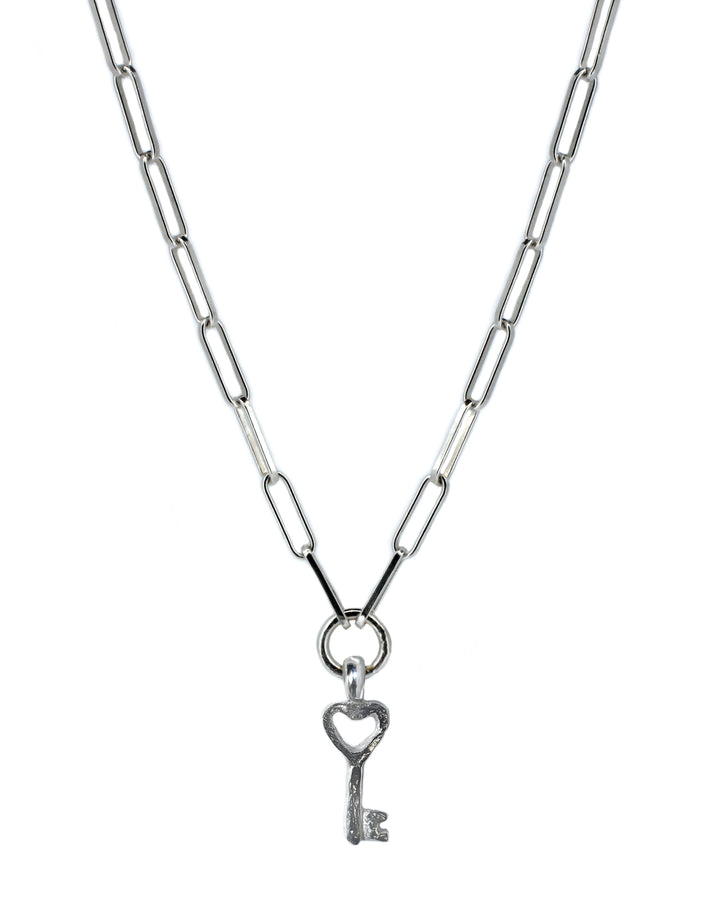 Key to my Heart  Trace Chain Necklace