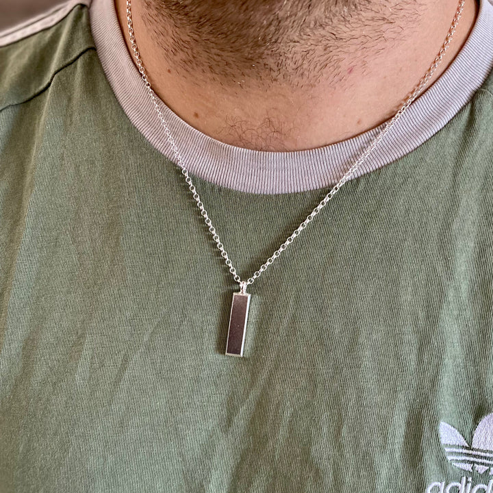 Chunky Ingot Necklace