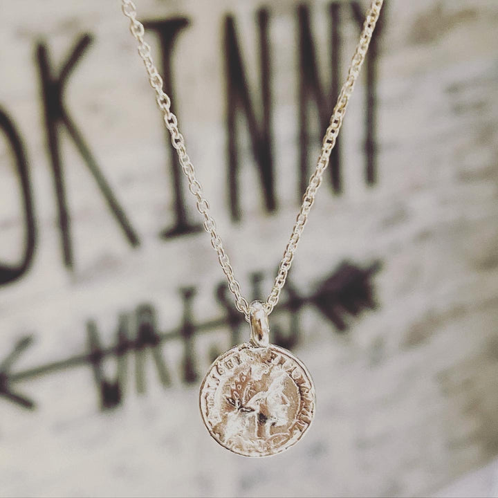 Roman Coin Necklace