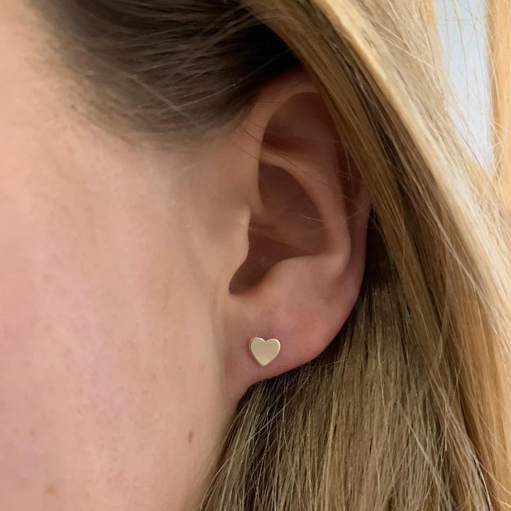 Mini Heart Studs