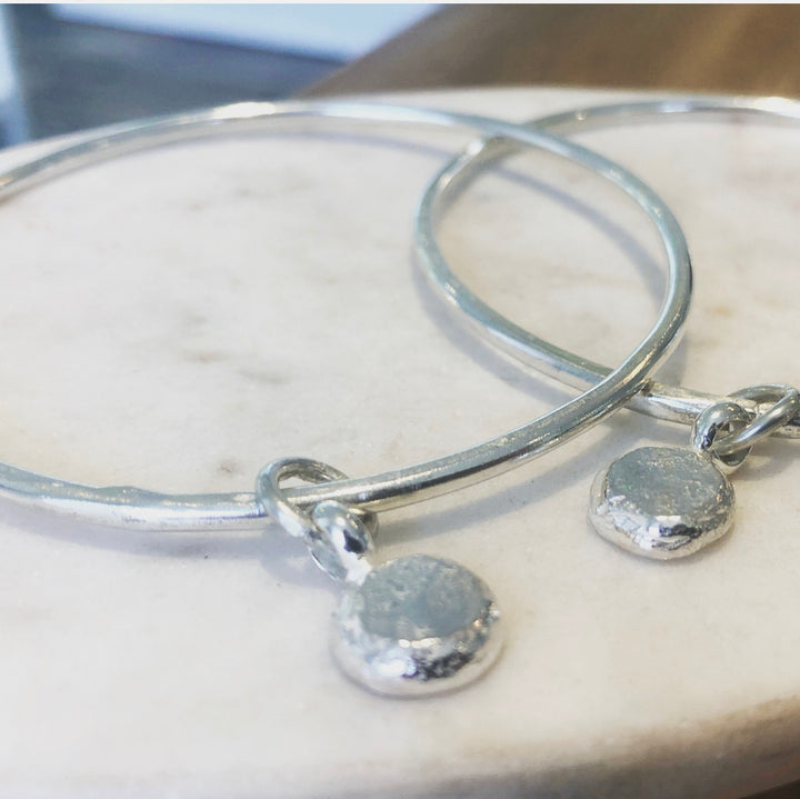 Pebble Charm Bangle