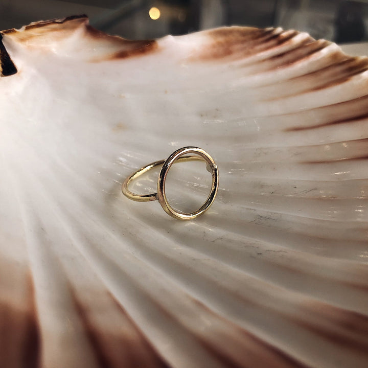 Gold Karma Ring