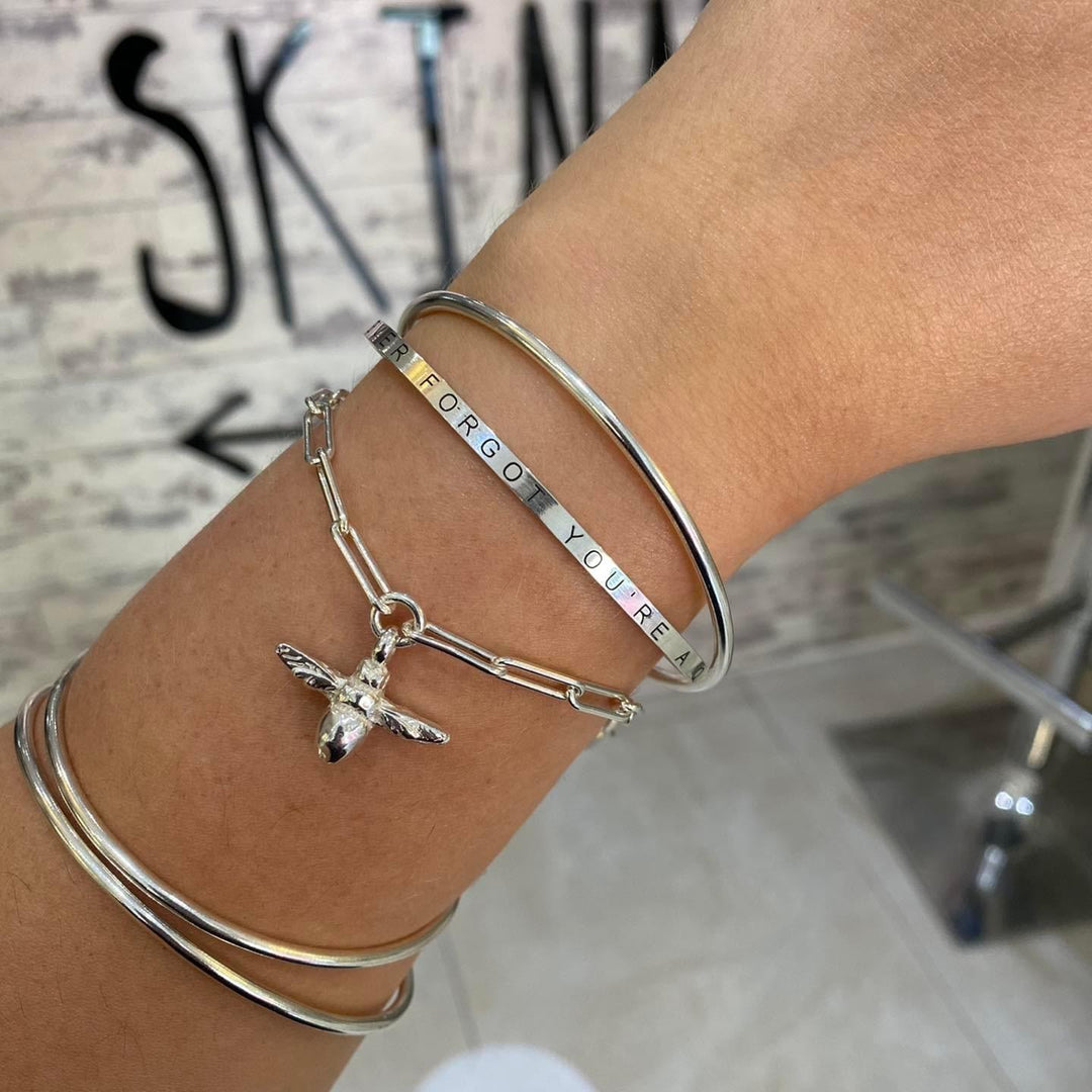 Personalised skinny cuff