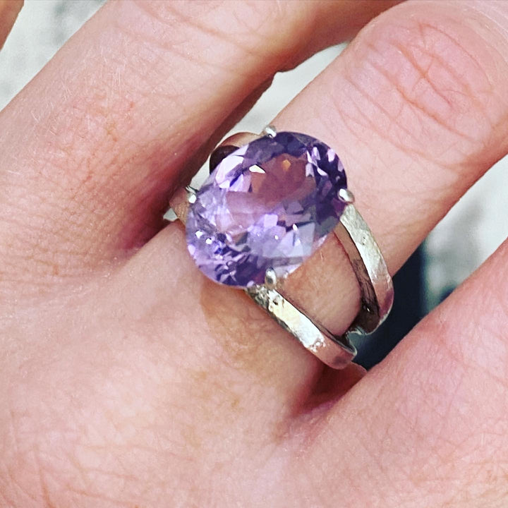 Maxi Double Empire Ring Amethyst