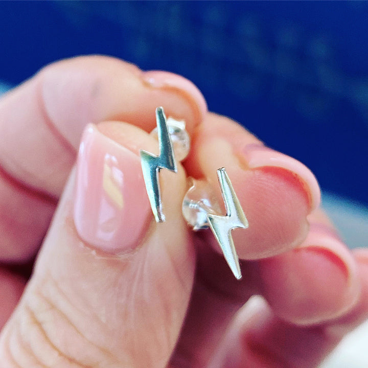 Lightning Bolt Studs
