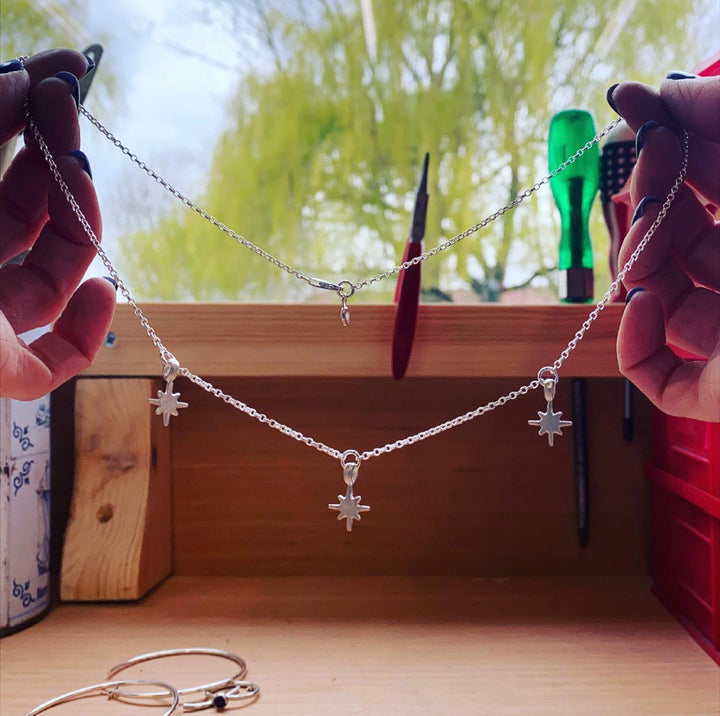 3 North Star Necklace