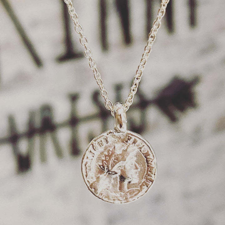 Roman Coin Necklace