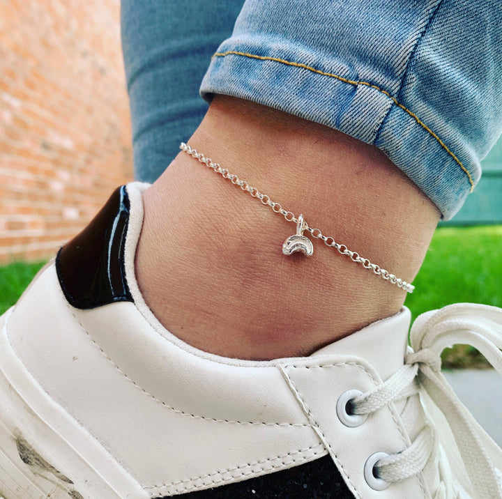 Rainbow Charm Anklet