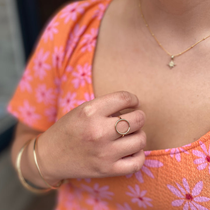 Gold Karma Ring