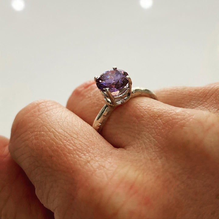 Maxi Amethyst Treasured Chest Ring