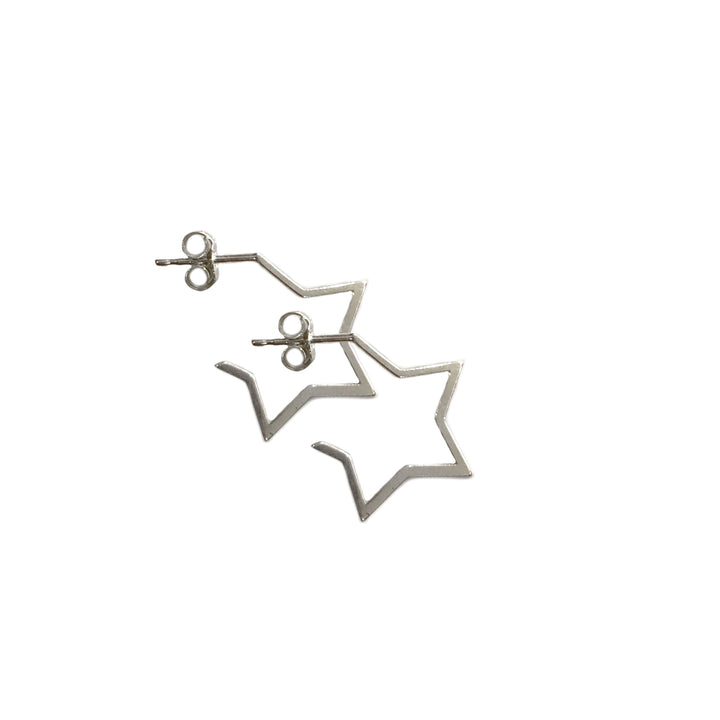 Open Star Hoops