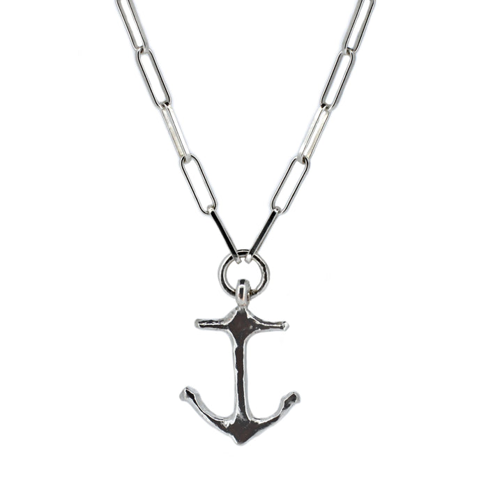 Midi Anchor Trace Chain Necklace