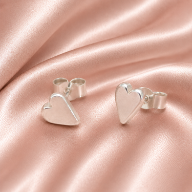 Baby Heart Studs