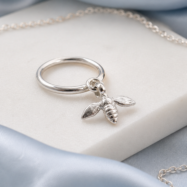 Honey Bee Dangle Ring