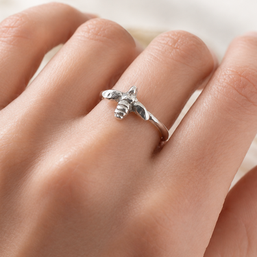 Honey Bee Charm Ring