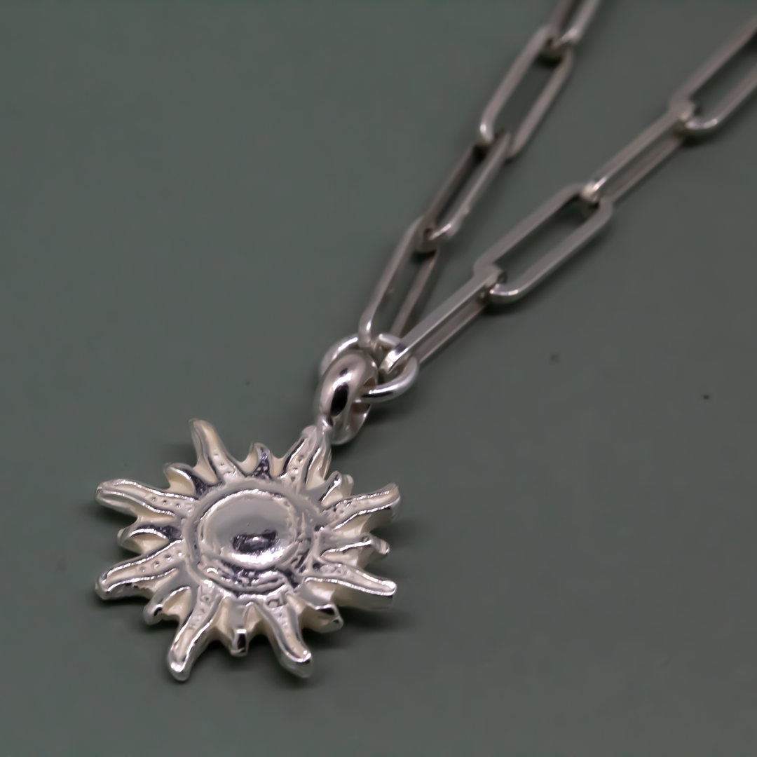 Sun of Hope Trace Chain Necklace